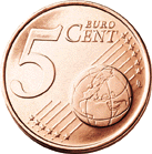 монета 5 евроцентов (реверс)